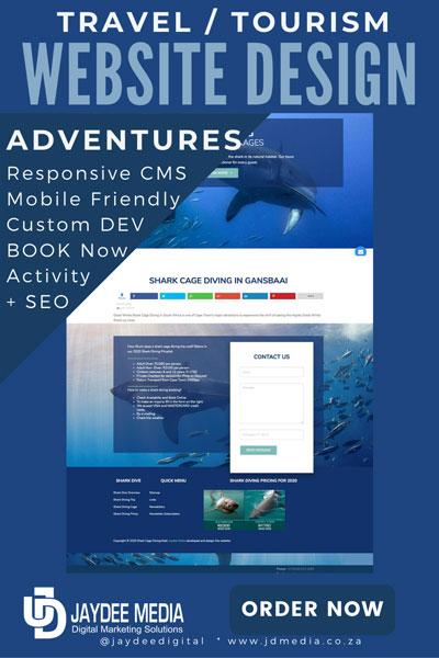 Adventure Travel Website Design + SEO